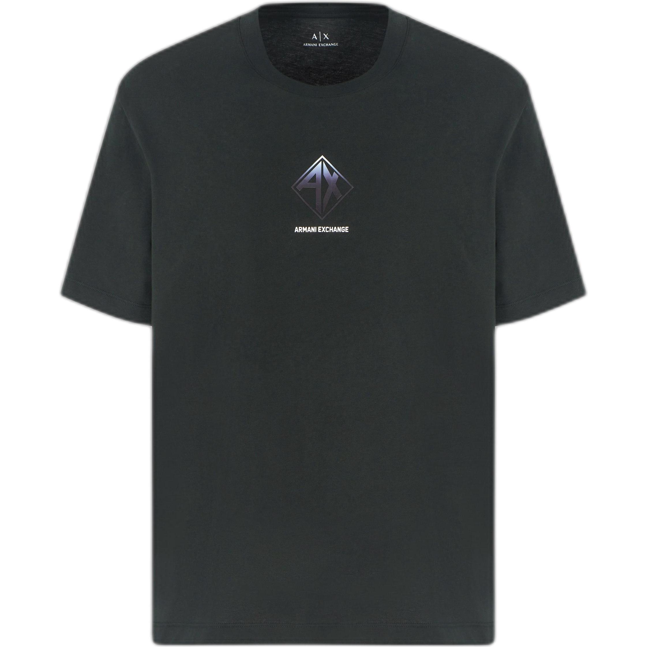 Armani Exchange, Herren, Shirt, T-Shirt, Blau, (XL)