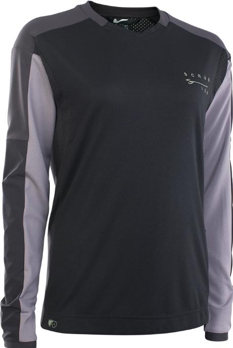 ION Bike Jersey Scrub Amp LS BAT women - black