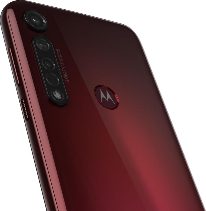 Produktbild Motorola G8 Plus (64 GB, Dunkelrot, 6.30", Hybrid Dual SIM, 4G)