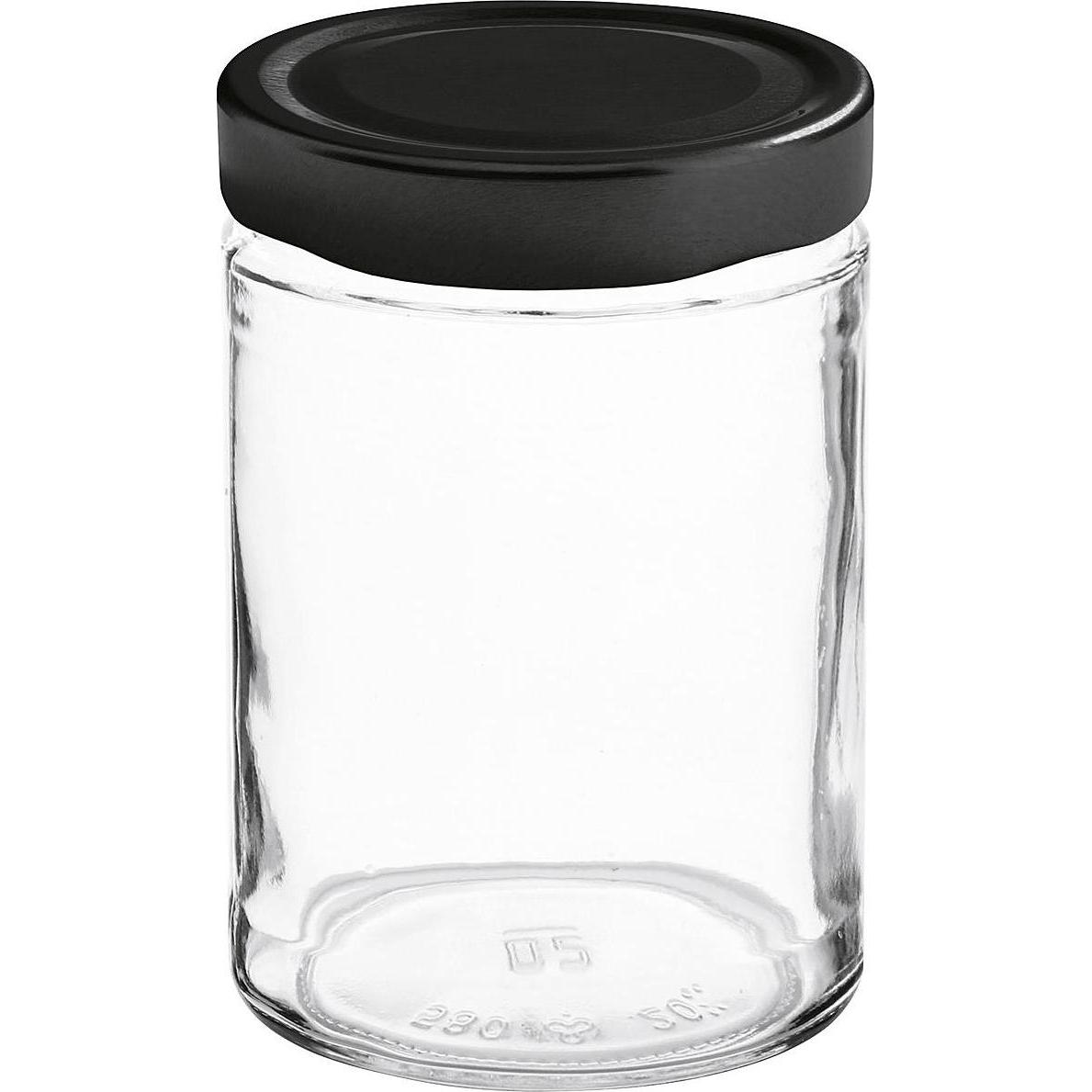 Dosen-Zentrale Hochrandglas 580ml Cap 82mm sw (1 Stk., 0.94 l) (DOSEN-ZENTRALE)