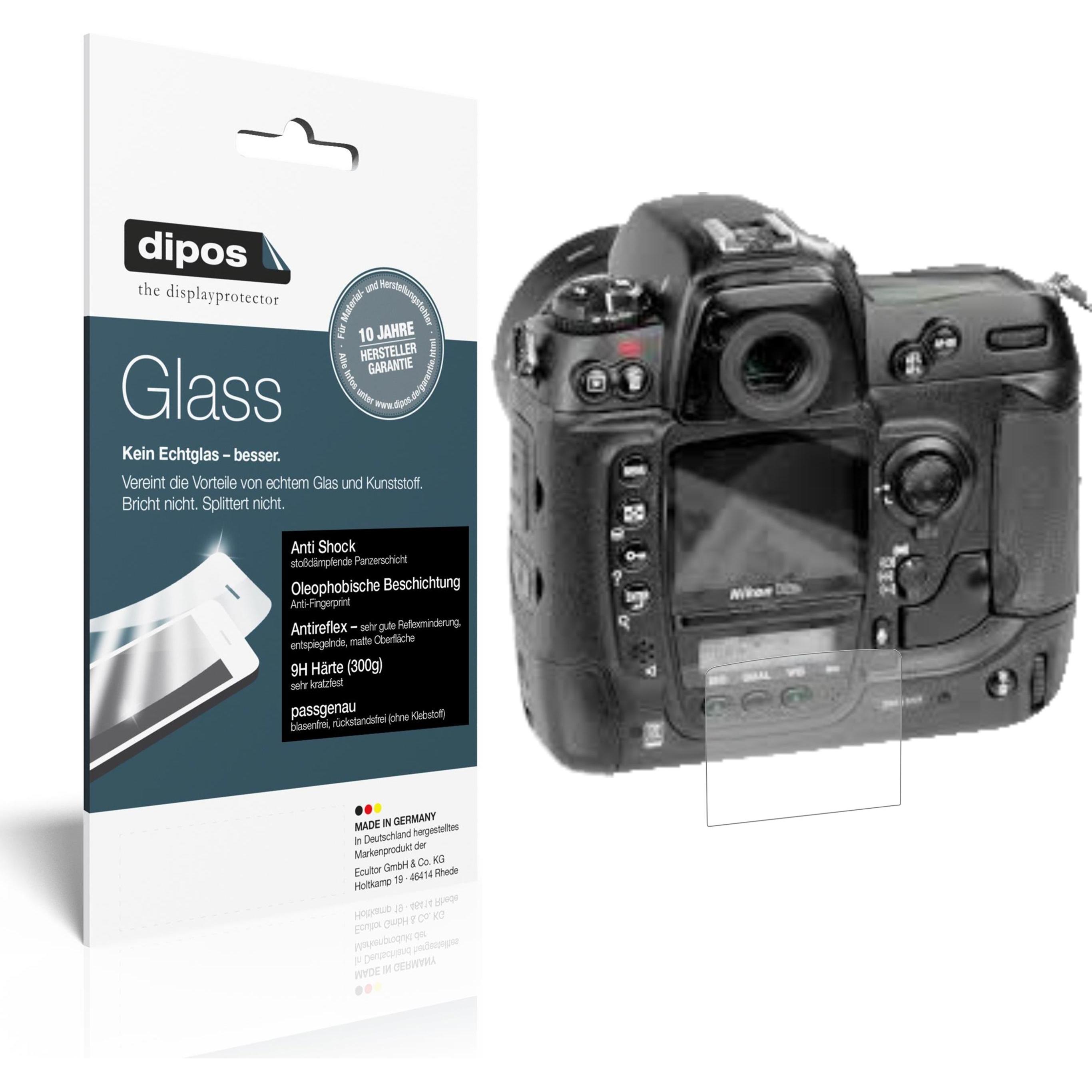 Dipos Displayschutz Anti-Shock (Displayschutz, Nikon D2HS), Kameraschutz, Transparent