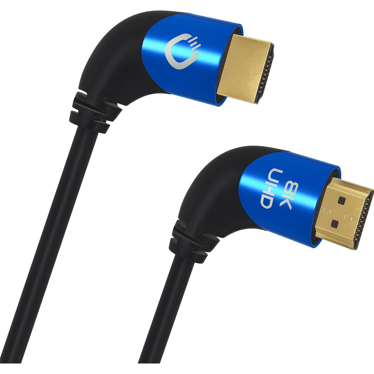 Oehlbach HDMI AV Anschlusskabel (1x HDMI-Stecker - 1x HDMI-Stecker) 1.5 m Schwar (1.50 m, HDMI), Video Kabel