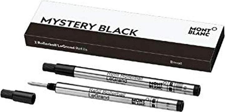 Immagine prodotto Montblanc Cartuccia B 128226 mistero nero 2 pezzi (2 pz., Nero, 0.60 mm)