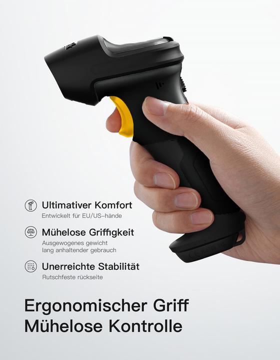 Actual product image Inateck Barcodescanner 72 black (BCST-72 black) (1D barcodes)