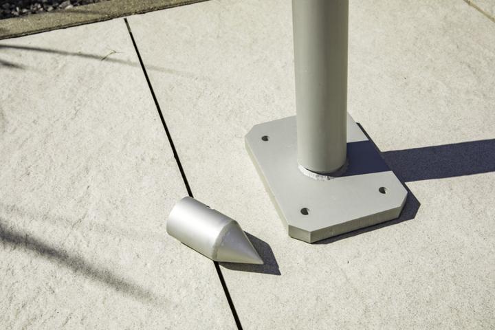 Immagine prodotto Windhager Terrassenhalterung Profi 15x20x15.8cm (16 x 19 x 22 cm)