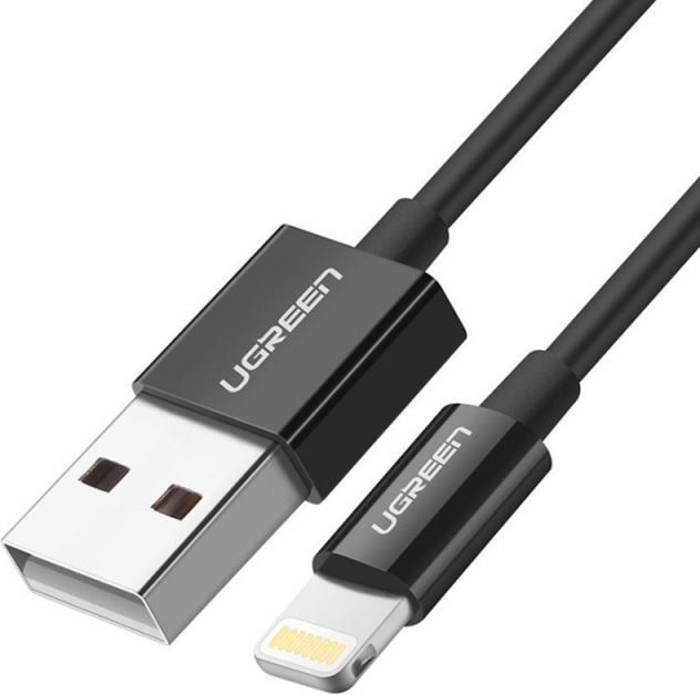 Produktbild Ugreen Lightning zu USB-A 2.0 Kabel (2 m, USB 2.0)