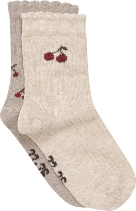 Immagine prodotto Minymo Socken mit Wellenrand 2er Pack (Confezione da 2, 23 - 26)