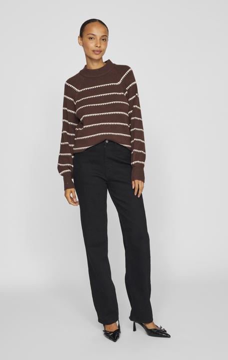 Produktbild Vila Gestreifter Strickpullover (XS)