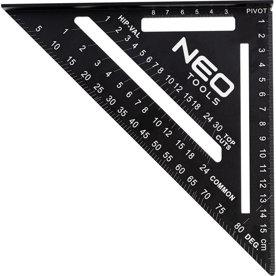 Neo, Wasserwaage, Quadratisch (Winkel 15 cm) (18.30 cm)