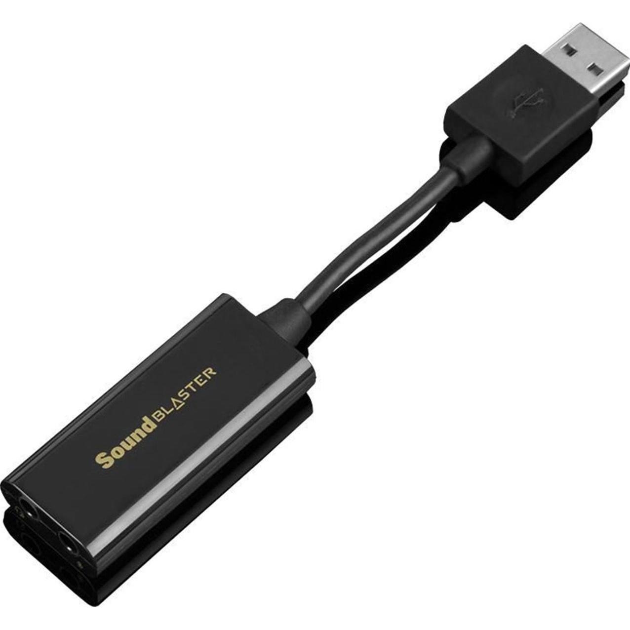 Creative Sound Blaster Play!3 (USB 3.0), Soundkarte, Schwarz