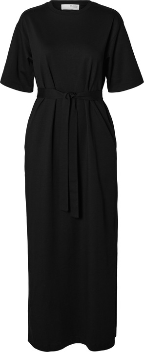 Selected Femme Slfessential Ss Pocket Ankle Dress Noos
