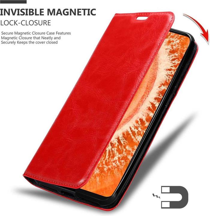 Actual product image Cadorabo Book Invisible Magnet Cover (Honor View 30)