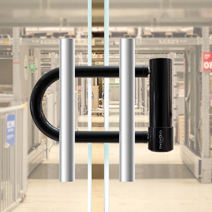 Actual product image Mediacom K90P Smart Padlock (Fingerprint, Key)