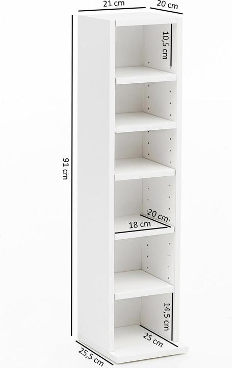 Produktbild FineBuy Matis (21 x 20 x 91 cm)