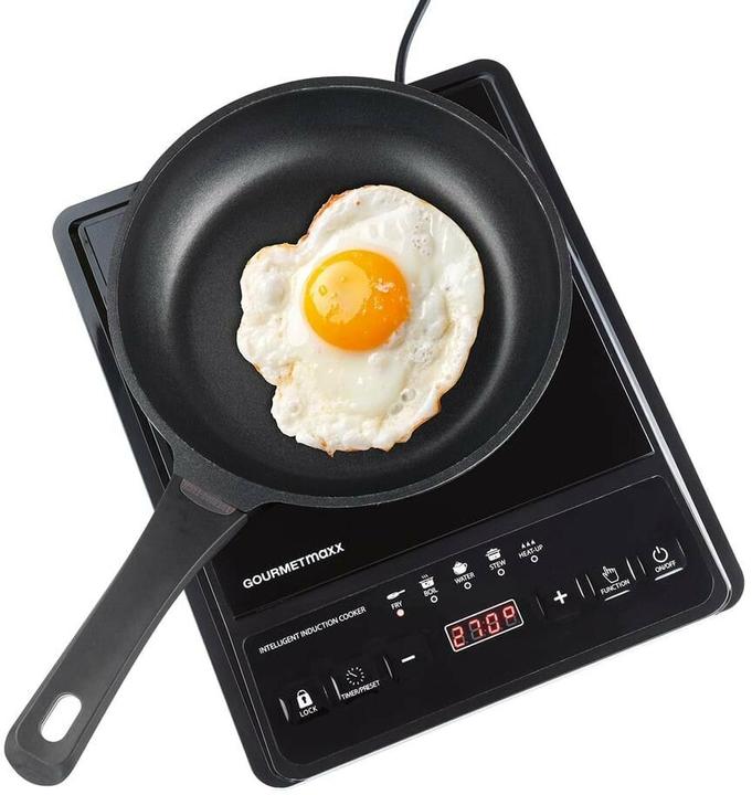 Actual product image Gourmetmaxx Induktionskochplatte, Kochfeldtyp: Induktion, Anzahl