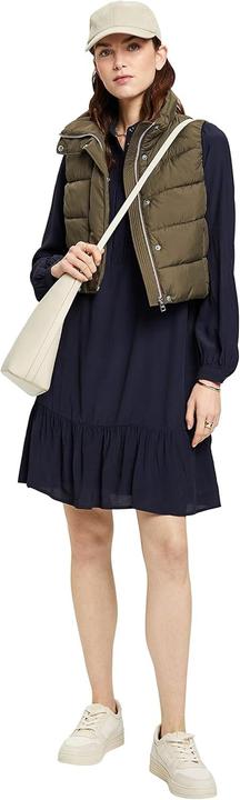 Image du produit Esprit Robe chemise dotée d’un liseré invisible (38)