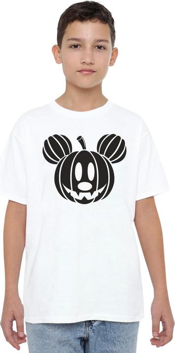 Actual product image Disney Childrens/Kids Mickey Mouse Pumpkin Head T-Shirt (140)