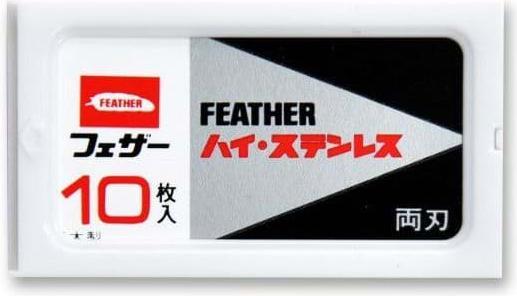 Actual product image Feather 10 FH-10 Double Edge Razor Blades