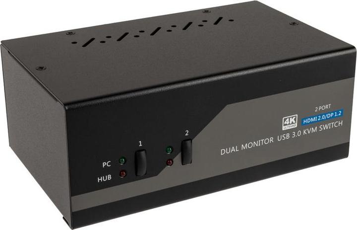 Actual product image InLine 62642I KVM Desktop Switch