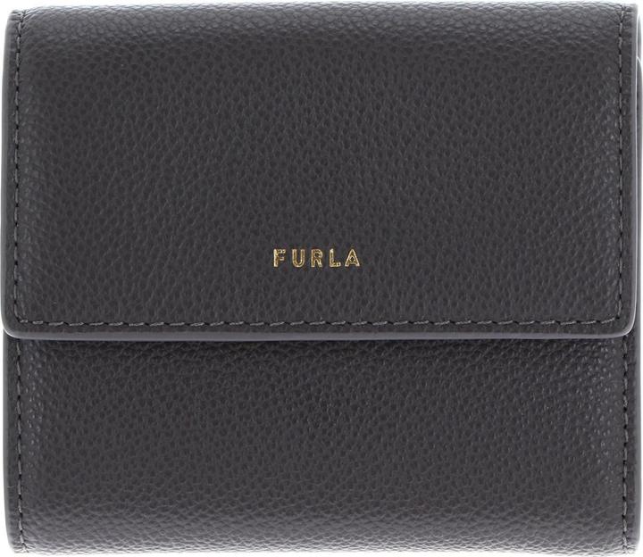 Actual product image Furla Vitello Night Goccia Compact Wallet