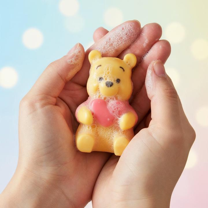 Immagine prodotto Disney L'orso Pooh abbraccia il cuore di sapone (Sapone duro)