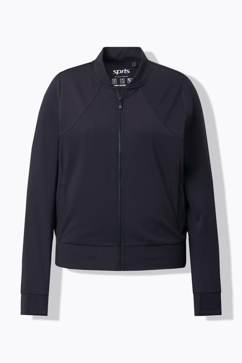 Actual product image Ulla Popken Quick Drying College Collar Sweatshirt (54)