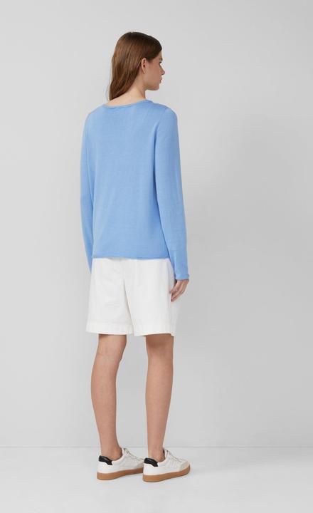 Produktbild s.Oliver Strickpullover Weicher Feinstrickpullover mit Rollkanten (48)