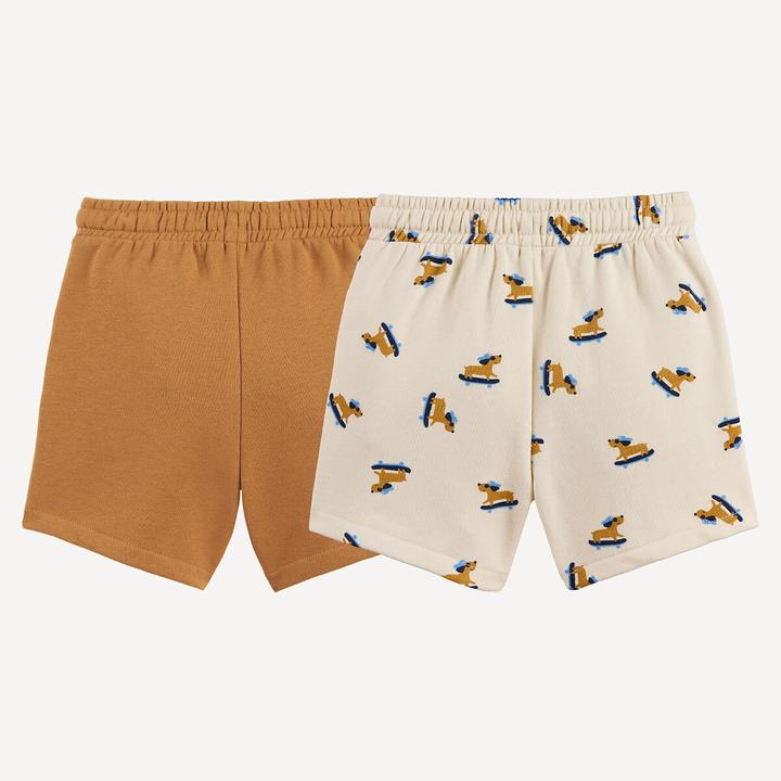 Produktbild La Redoute Collections 2er-Pack Sweatshorts (80)