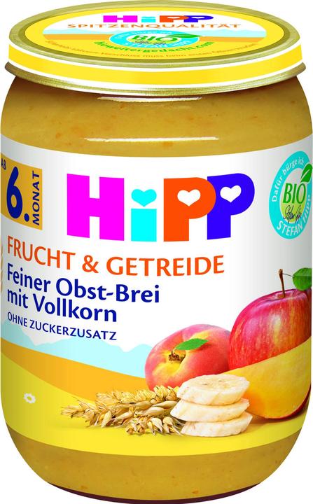Immagine prodotto Hipp Frutta e cereali biologici Porridge di frutta fine con cereali integrali (190 g)