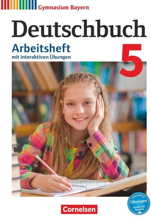 Produktbild Deutschbuch Gymnasium 5. Schuljahr. Arbeitsheft mit Lösungen und interaktiven Übungen. BY (Deutsch, Konrad Wieland, Martin Scheday, 2017)