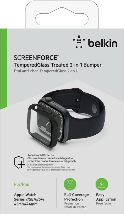 Produktbild Belkin Temp.Curve Displaysch.360 Apple Watch 8/7/SE/6/5/4 schwarz