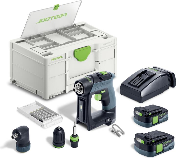 Image du produit Festool CXS 12 2,5-set (Perceuse-visseuse)