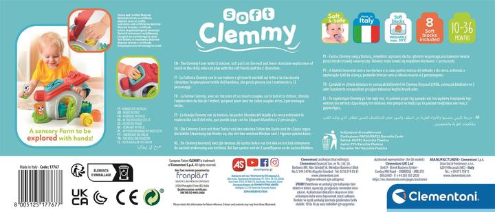 Actual product image Clementoni Baby Clemmy - Sensory Farm with Blocks (17767)
