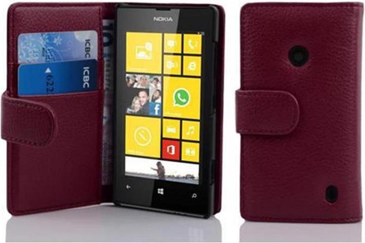 Image du produit Cadorabo Book avec couverture structurée (Nokia Lumia 520)