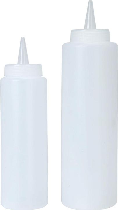 Koopman Flacons à garnir, lot de 2, 250 ml et 400 ml (Kit de poches à douille, 400 ml)