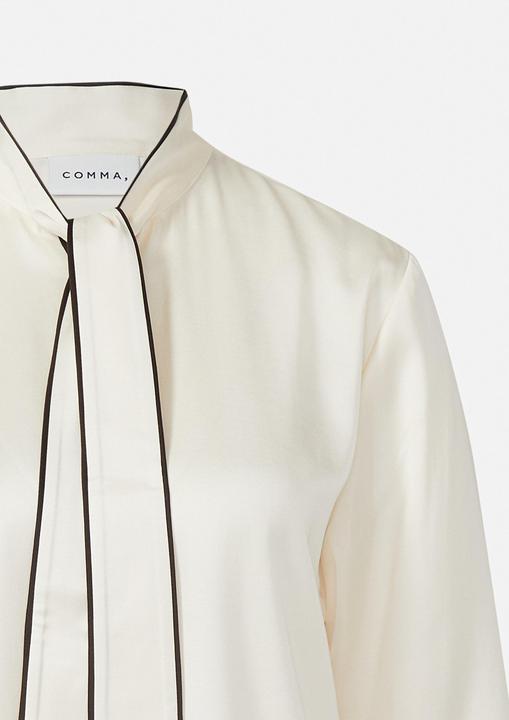 Immagine prodotto Comma Bluse Satinbluse mit Schluppenkragen (36)