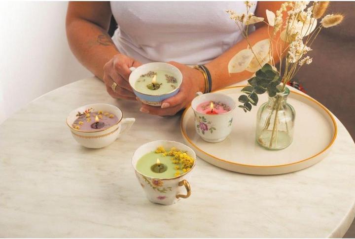 Image du produit Creative DIY Set Vintage Blumenkerzen