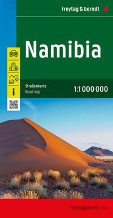 Namibia, carta stradale 1:1.000.000, freytag & berndt