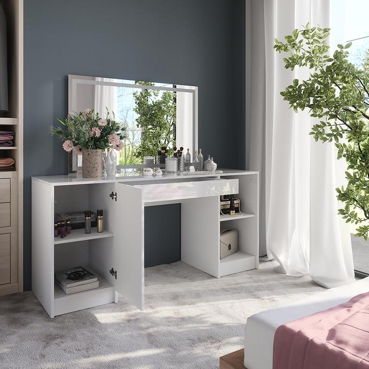 Produktbild Vicco Sherry mit LED-Spiegel (158.20 x 50.10 x 76 cm)