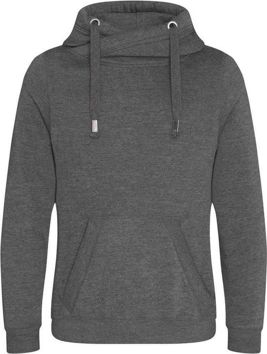 Immagine prodotto Awdis Felpa con cappuccio unisexe con collo croisé per adulti (L)