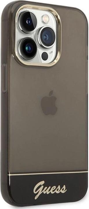 Image du produit Guess GUHCP14LHGCOK iPhone 14 Pro 6,1" czarny/black hardcase Translucent (Apple iPhone 14 Pro)