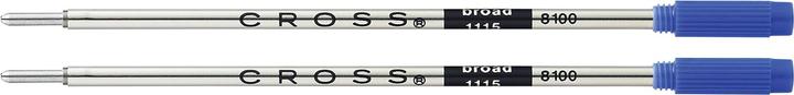 Produktbild Cross Kugelschreibermine 2ST blau (2 Stk., Blau, 1 mm)