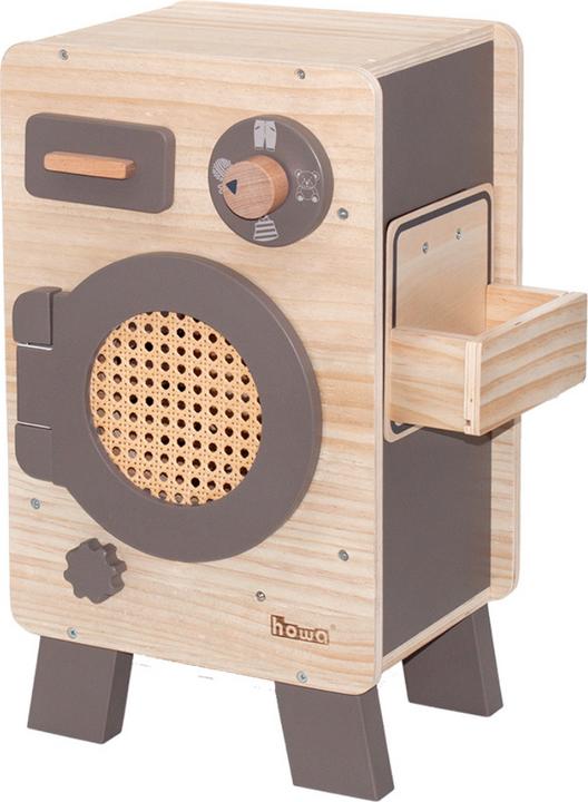 Produktbild Howa Kinderwaschmaschine aus Holz natur taupe 4826
