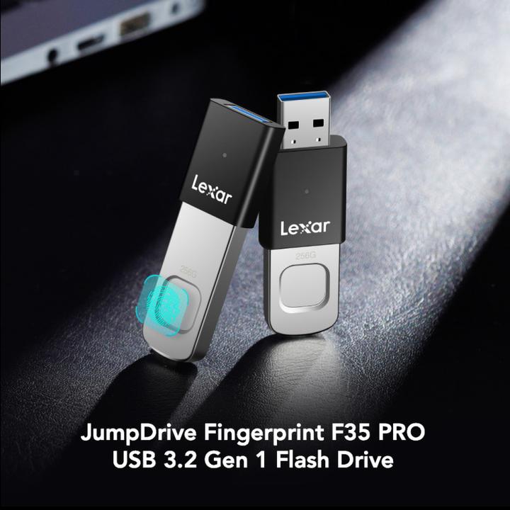 Productafbeelding Lexar Fingerpring F35 USB 3.2 128 GB (128 GB, USB-A)