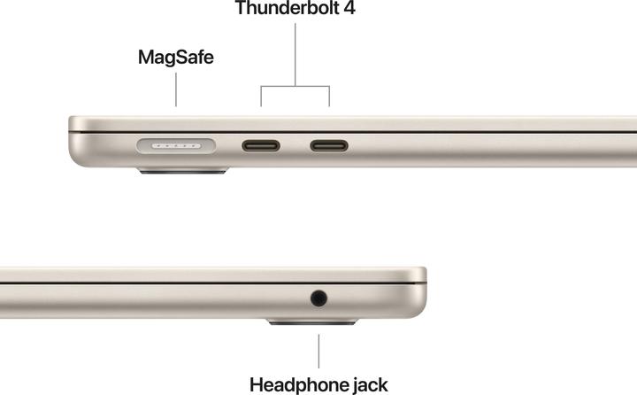 Produktbild Apple MacBook Air – 2025 (13.60", M4, 32 GB, 1000 GB, DE)