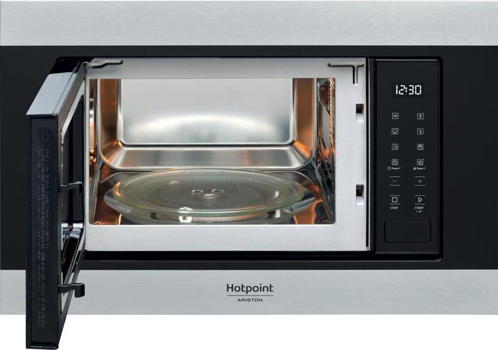 Produktbild Hotpoint Einbau-Mikrowelle, 20L, Edelstahl, MF20S IX