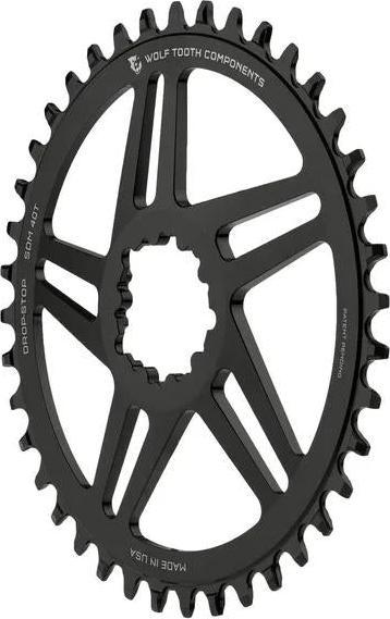 Produktbild Wolf Tooth SRAM Direct mount Kettenblatt, 49mm Kettenlinie/6mm Offset, 38 Z., black (38)
