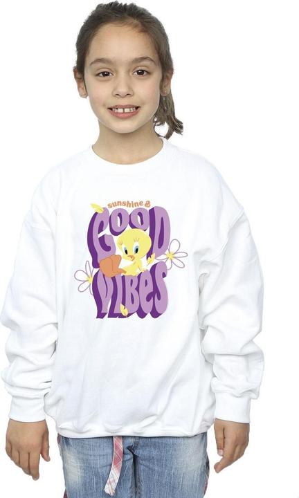 Produktbild Looney Tunes Tweeday Sunshine & Good Vibes Sweatshirt Mädchen (104)