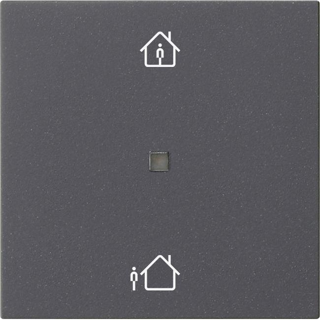 Gira 510628, Taster + Schalter, Grau
