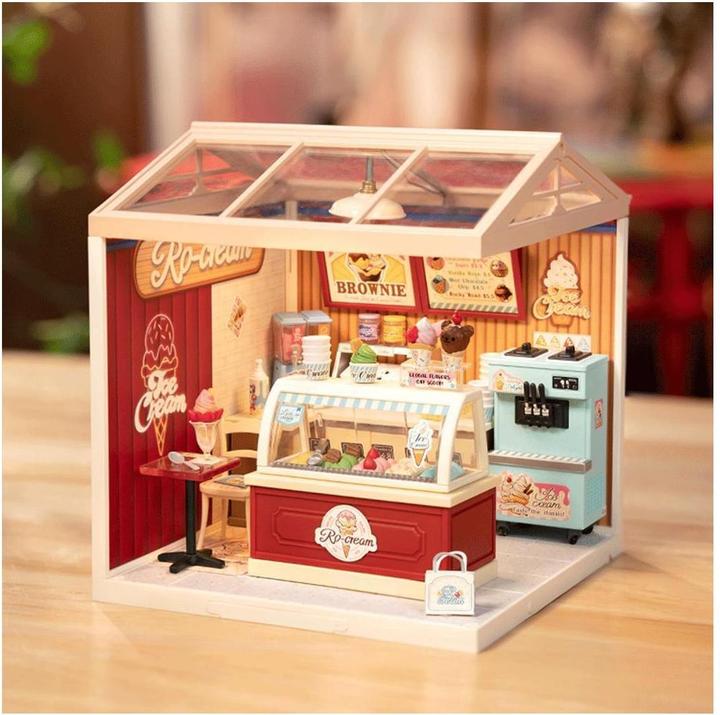 Actual product image Robotime Bausatz Flavorful Ice Cream